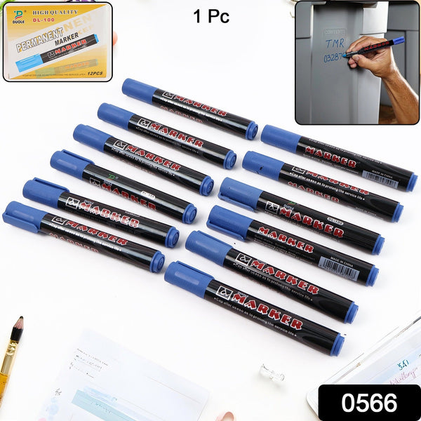Jumbo Tip Whiteboard  Blue Ink Marker (1 Pc)