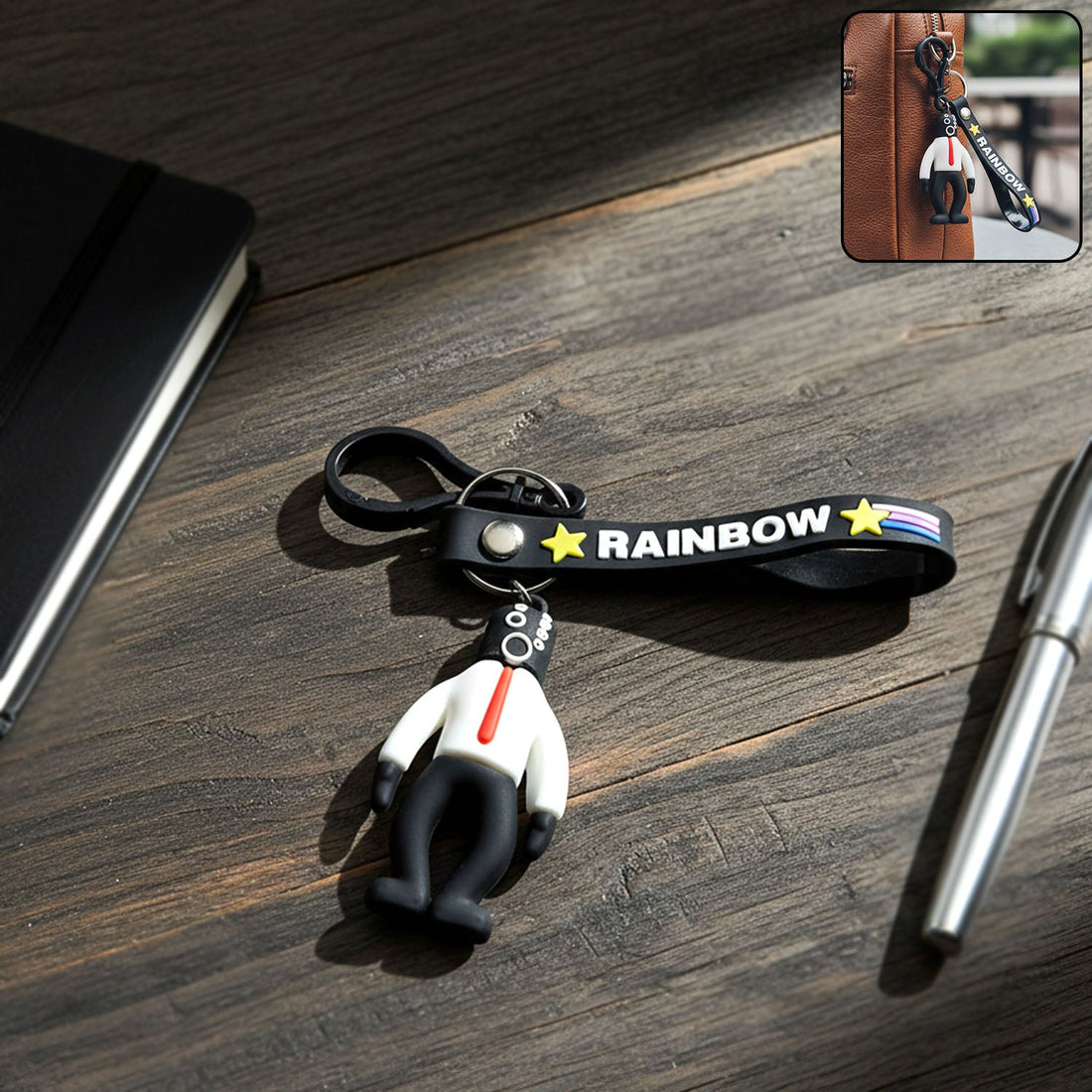 Keychain with Strap