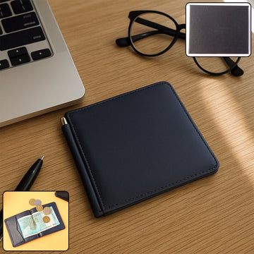 Premium Slim Bi-Fold Wallet for Men with Gift Box Packing